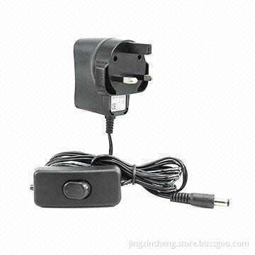 12V Power Adapters with BS Plug with Fixed AC Plugs, Up to 15W, 1.0 to 4.0A Output Current Range